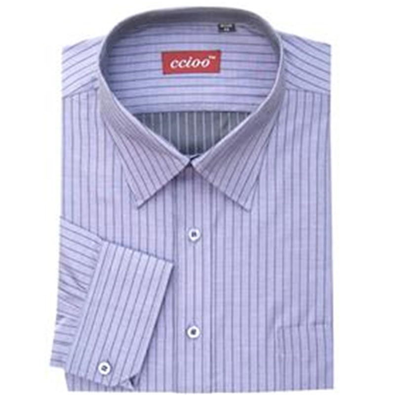 高支棉短袖男襯衫